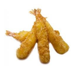Crevettes tempura