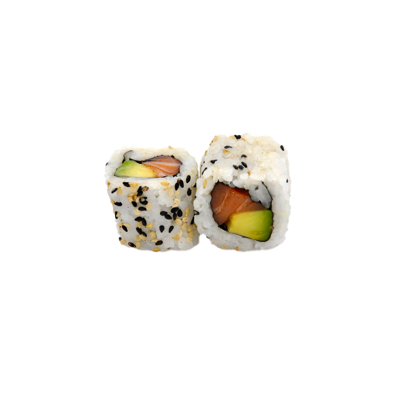 California Saumon cuit Avocat
