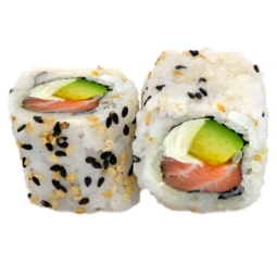 California Saumon cuit Avocat cheese